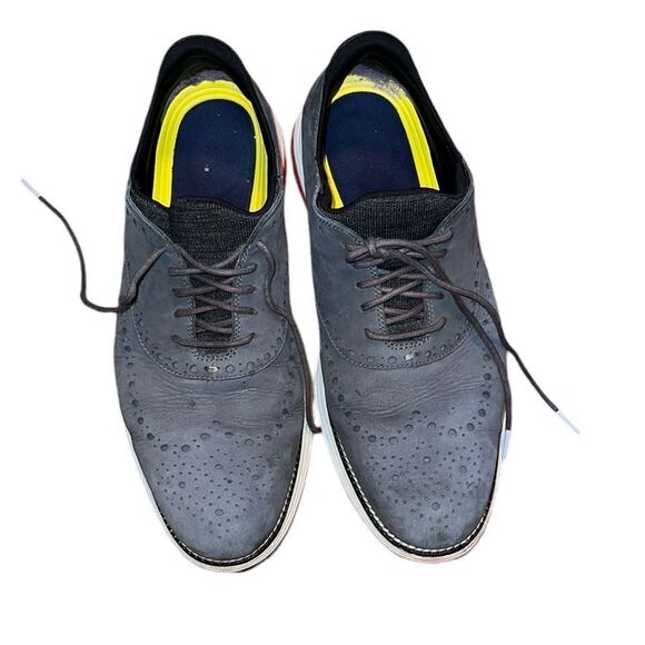 Cole Haan Other - Cole Haan Grand 360 Gray Suede Shoes Size 10 1/2 M
